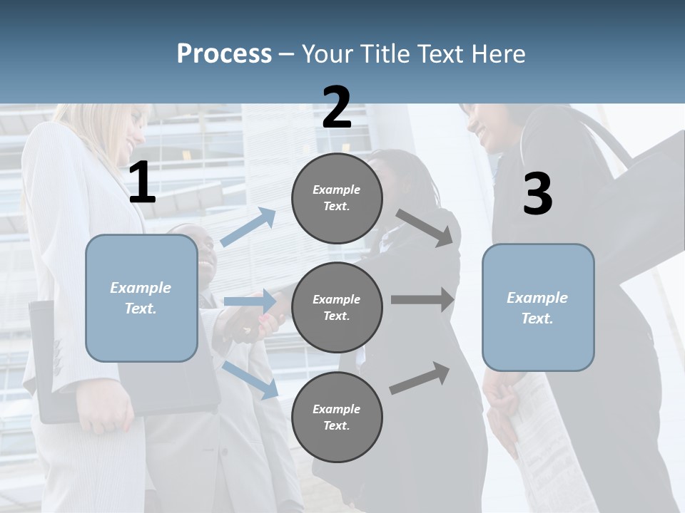 Office Caucasian Leadership PowerPoint Template