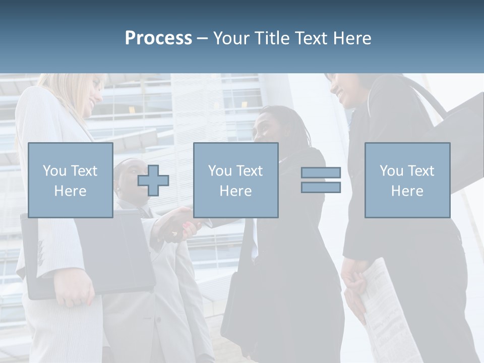 Office Caucasian Leadership PowerPoint Template