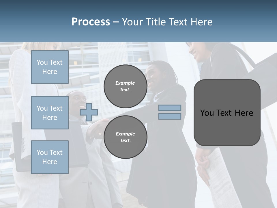 Office Caucasian Leadership PowerPoint Template