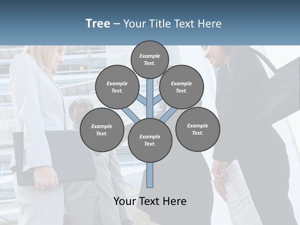 Office Caucasian Leadership PowerPoint Template