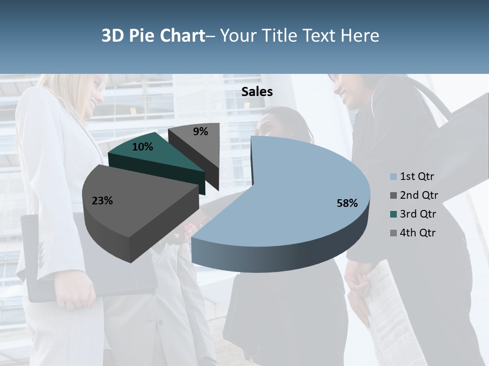 Office Caucasian Leadership PowerPoint Template