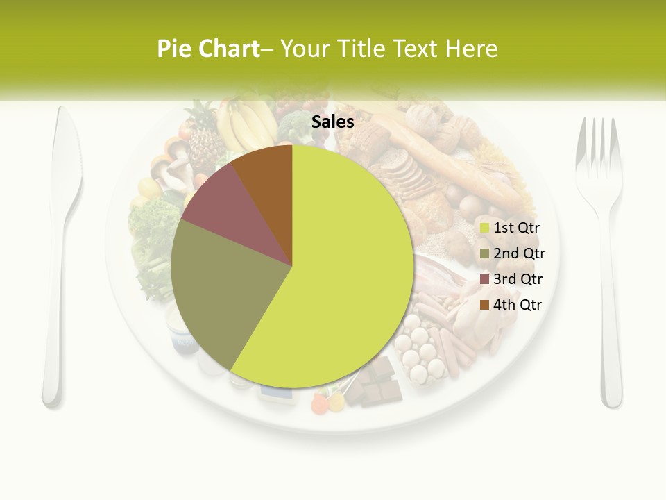 Background Knife Diet PowerPoint Template