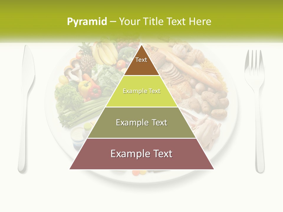Background Knife Diet PowerPoint Template