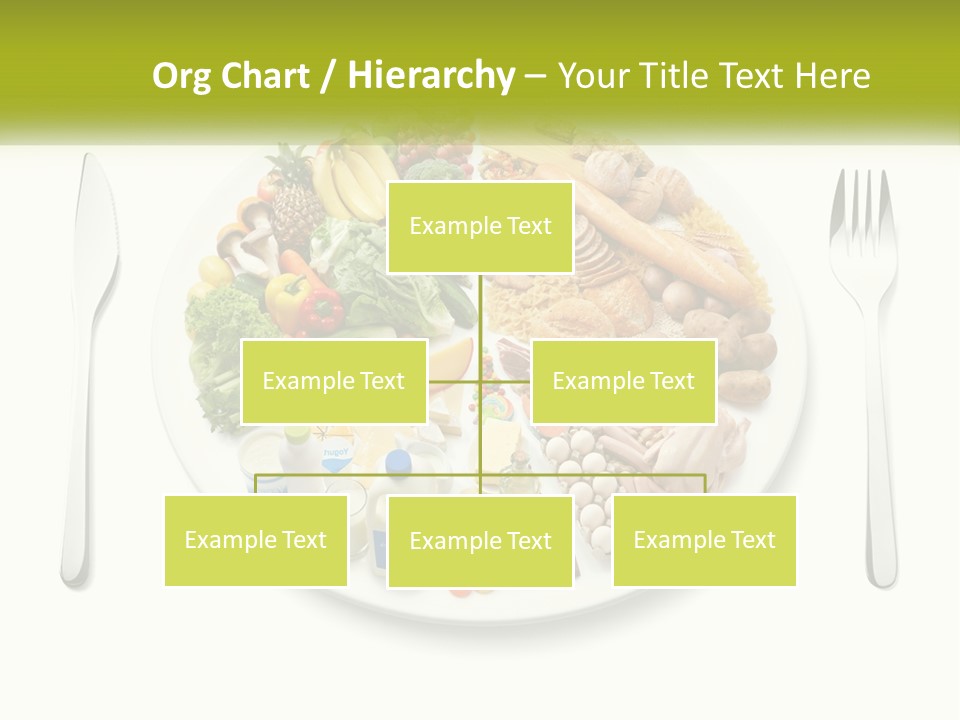 Background Knife Diet PowerPoint Template