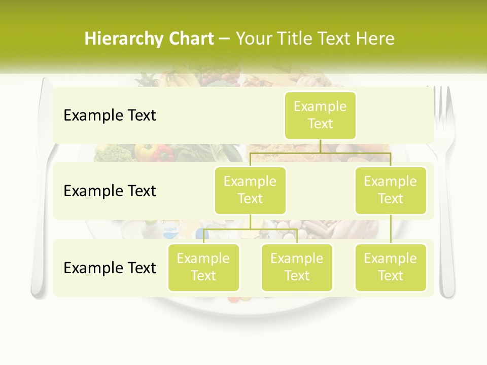 Background Knife Diet PowerPoint Template