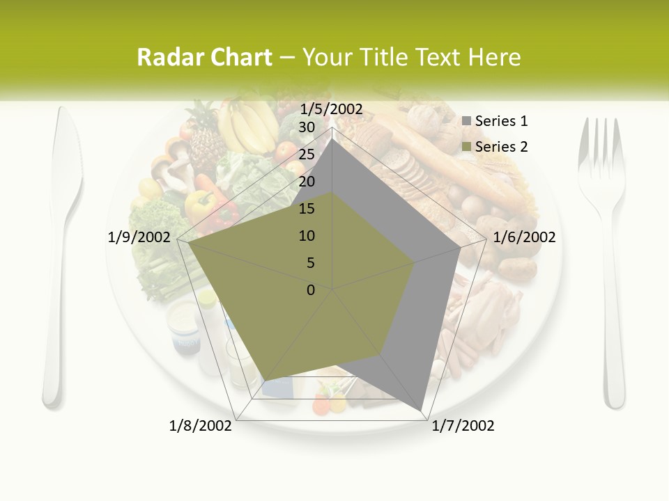 Background Knife Diet PowerPoint Template