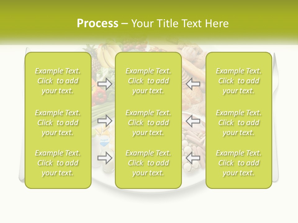 Background Knife Diet PowerPoint Template