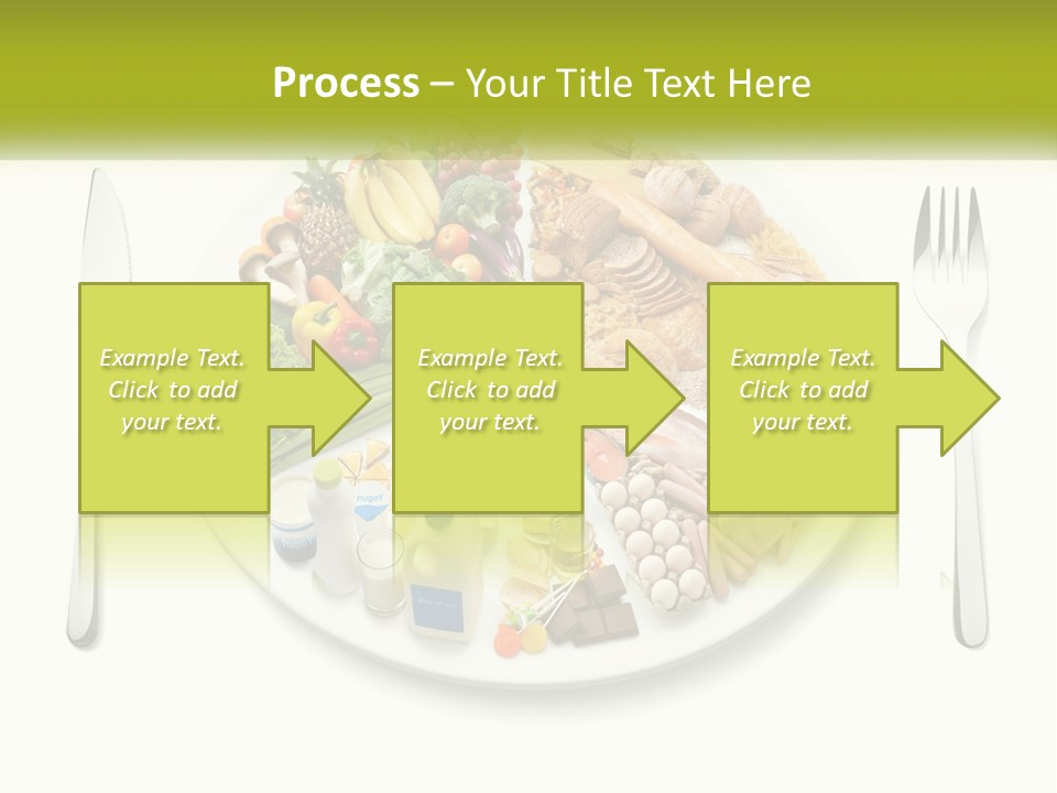 Background Knife Diet PowerPoint Template