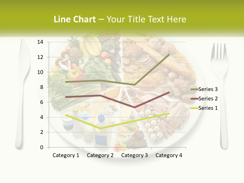 Background Knife Diet PowerPoint Template