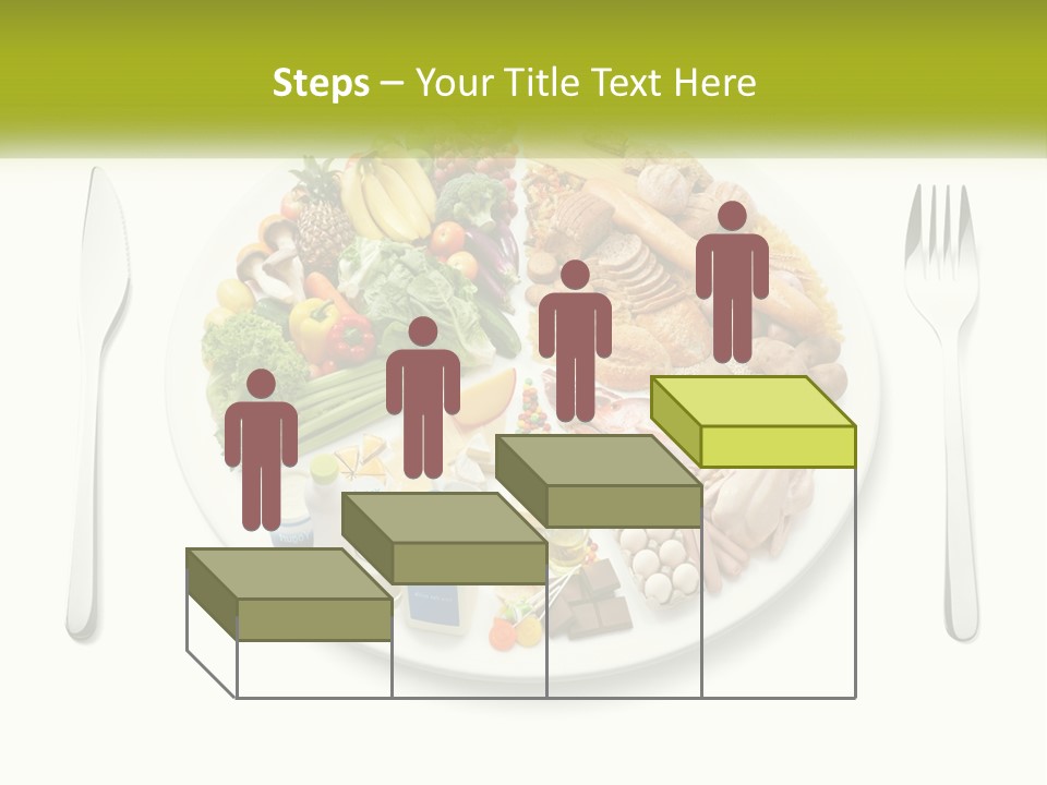 Background Knife Diet PowerPoint Template