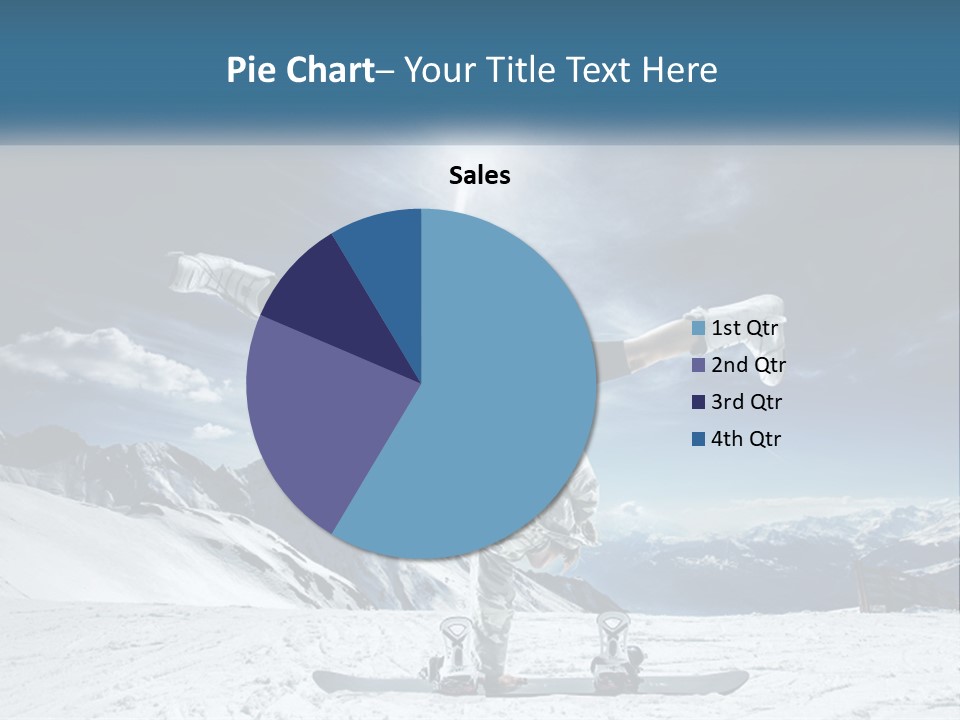 Blue Travel Rock PowerPoint Template