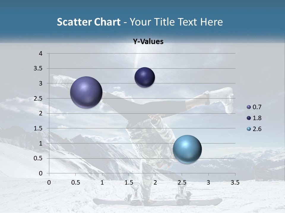 Blue Travel Rock PowerPoint Template