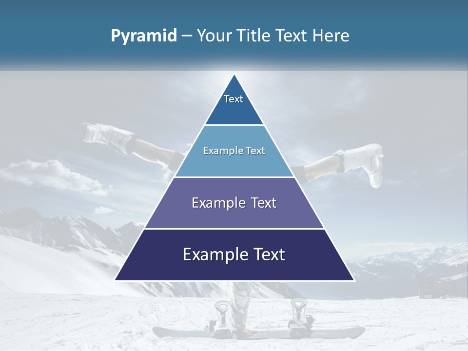 Blue Travel Rock PowerPoint Template