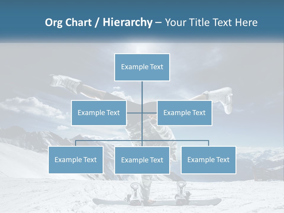 Blue Travel Rock PowerPoint Template