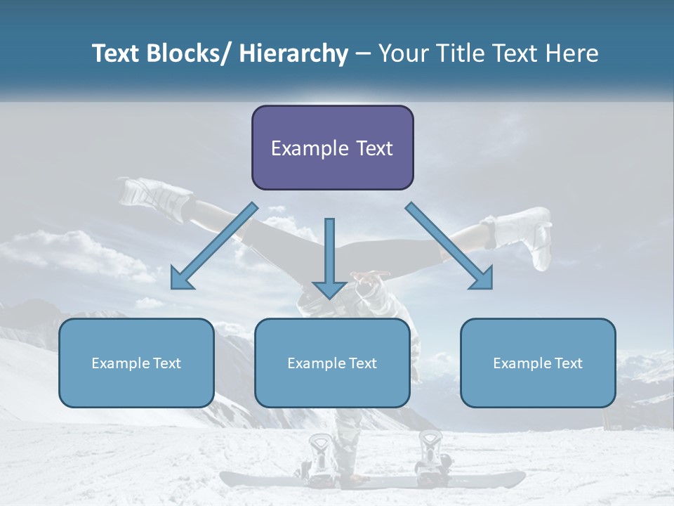 Blue Travel Rock PowerPoint Template