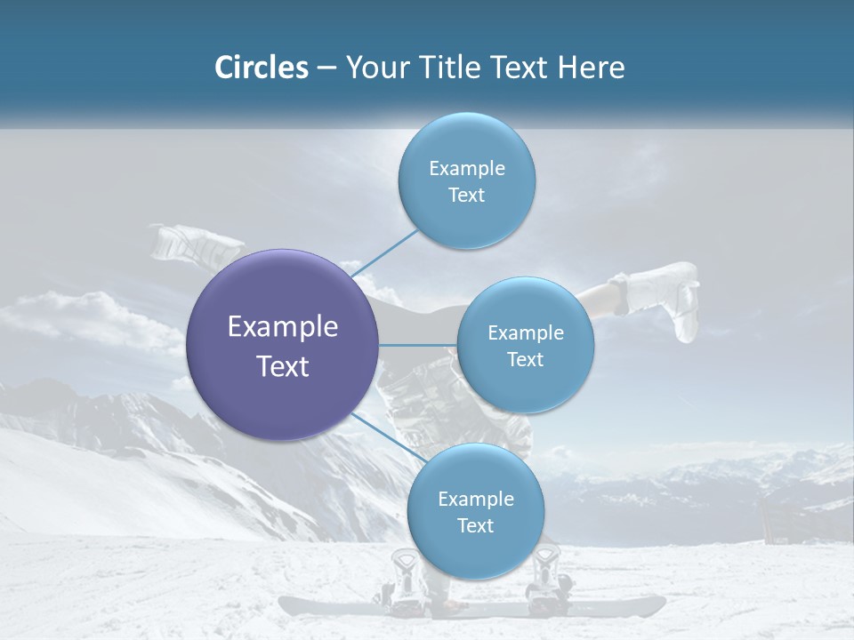 Blue Travel Rock PowerPoint Template