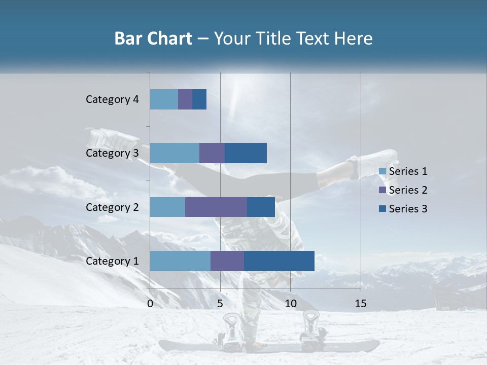 Blue Travel Rock PowerPoint Template