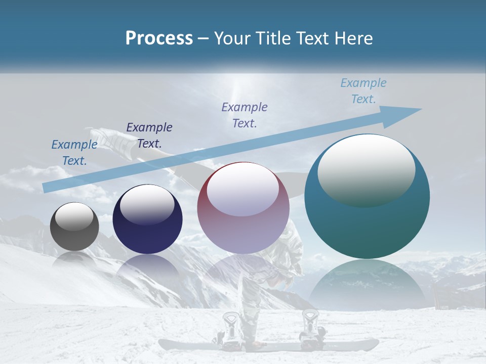 Blue Travel Rock PowerPoint Template