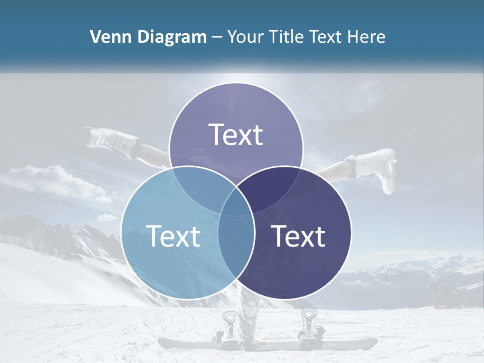 Blue Travel Rock PowerPoint Template