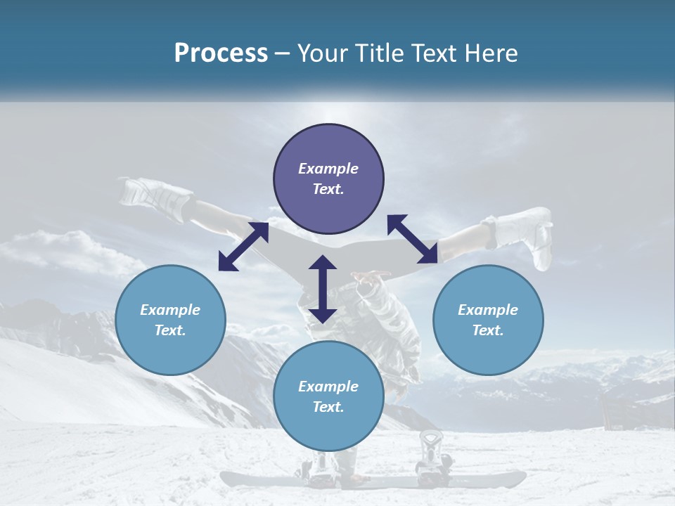 Blue Travel Rock PowerPoint Template