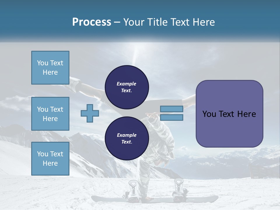Blue Travel Rock PowerPoint Template