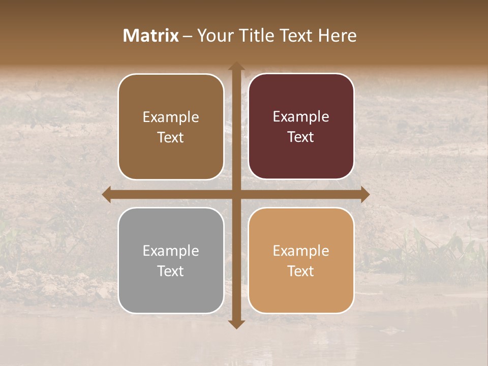 Pond Dirty Bogging PowerPoint Template