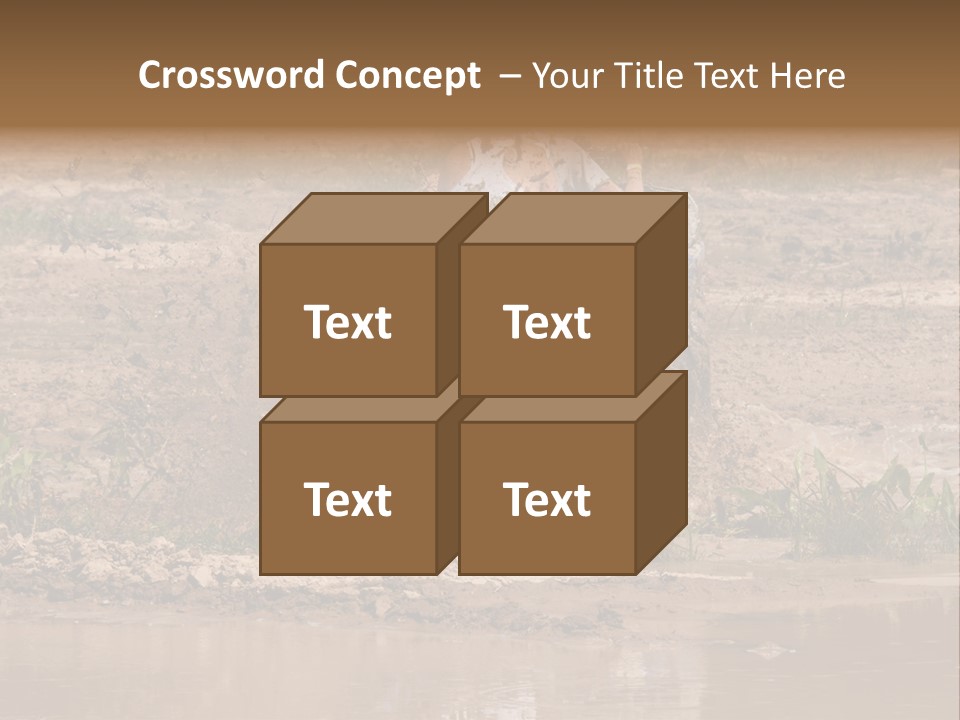 Pond Dirty Bogging PowerPoint Template