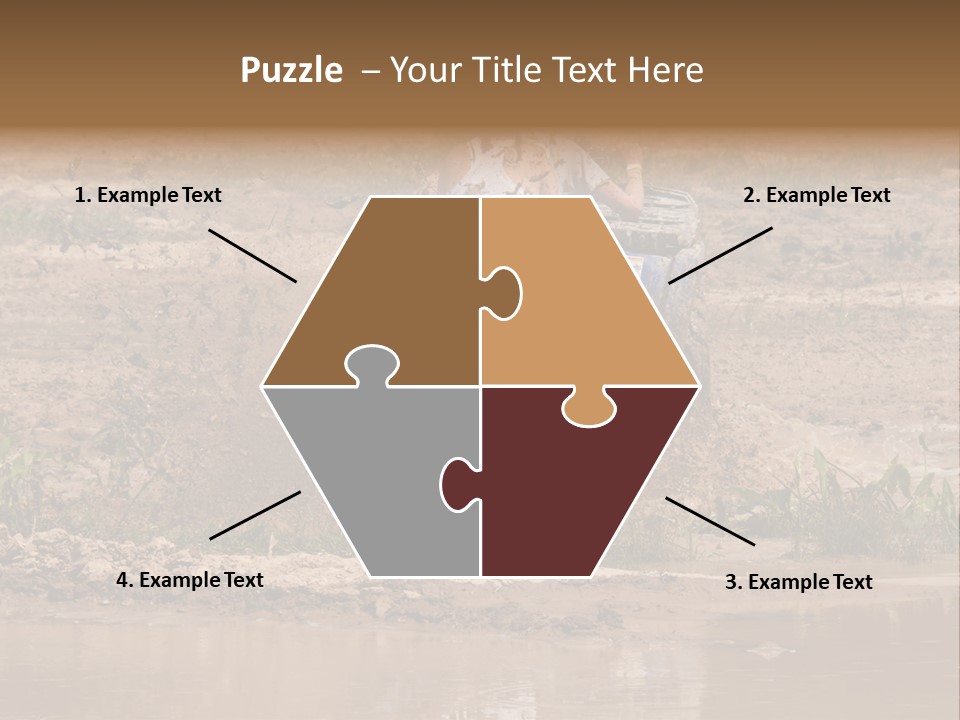 Pond Dirty Bogging PowerPoint Template