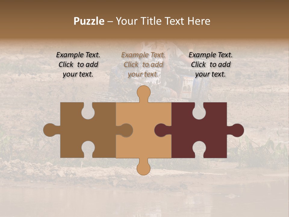 Pond Dirty Bogging PowerPoint Template