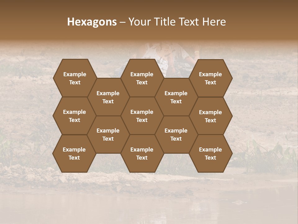 Pond Dirty Bogging PowerPoint Template