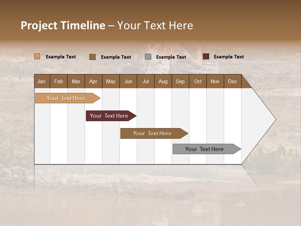 Pond Dirty Bogging PowerPoint Template