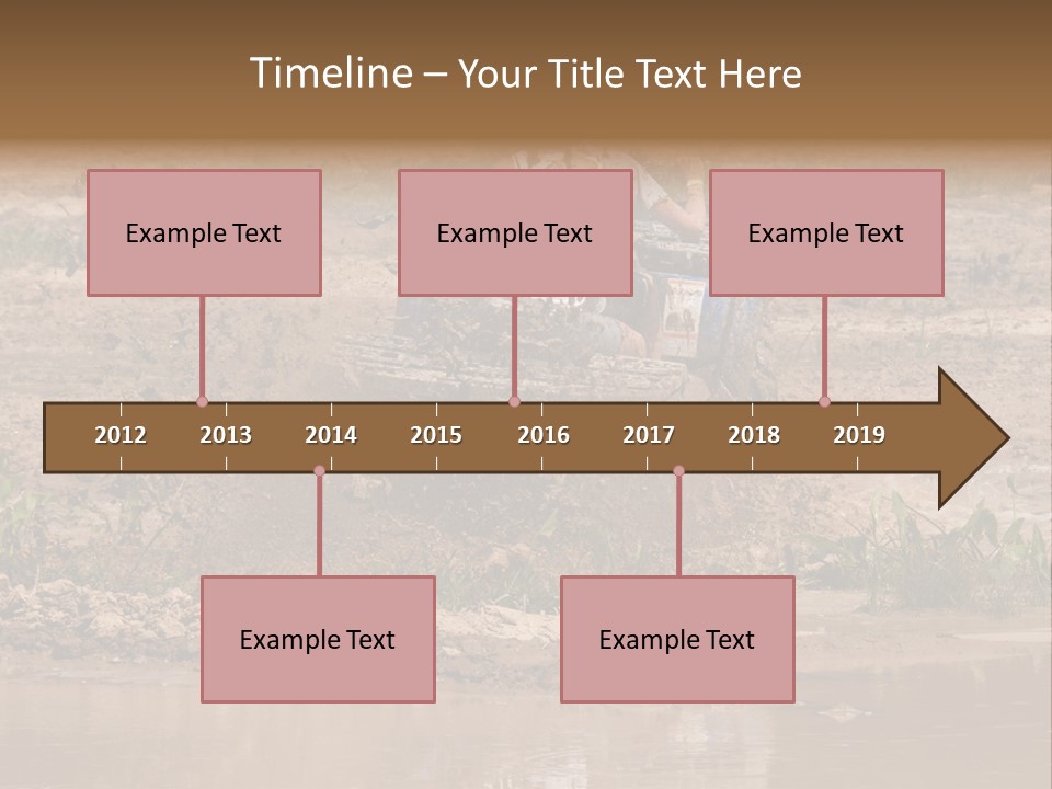 Pond Dirty Bogging PowerPoint Template