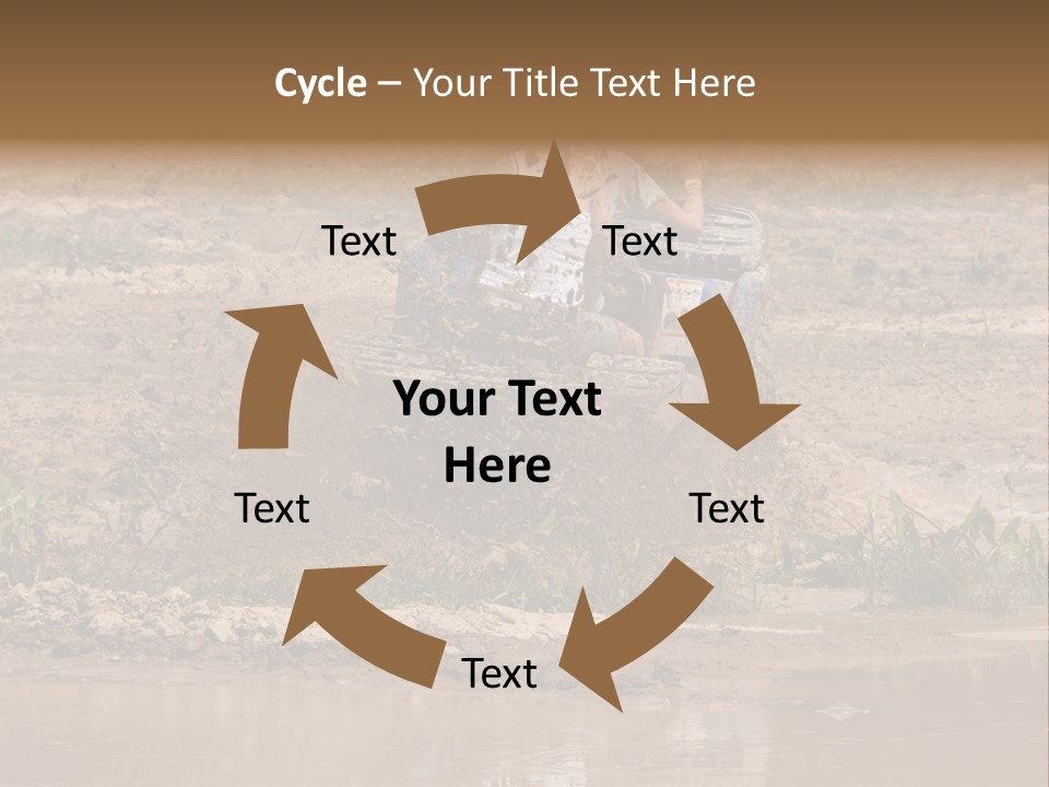 Pond Dirty Bogging PowerPoint Template