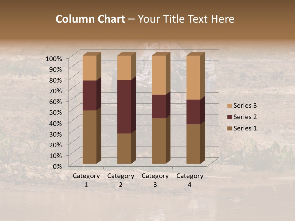 Pond Dirty Bogging PowerPoint Template