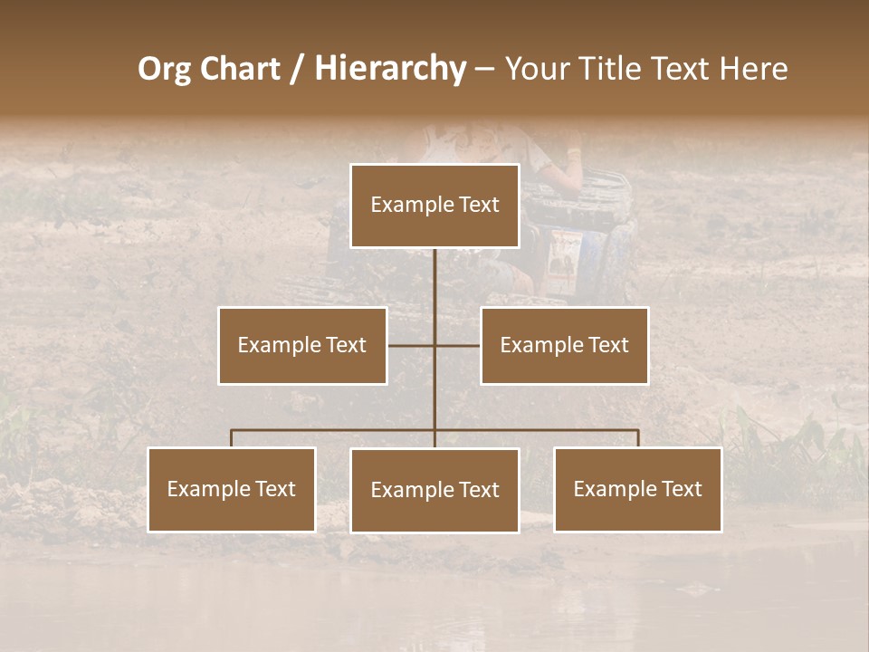 Pond Dirty Bogging PowerPoint Template