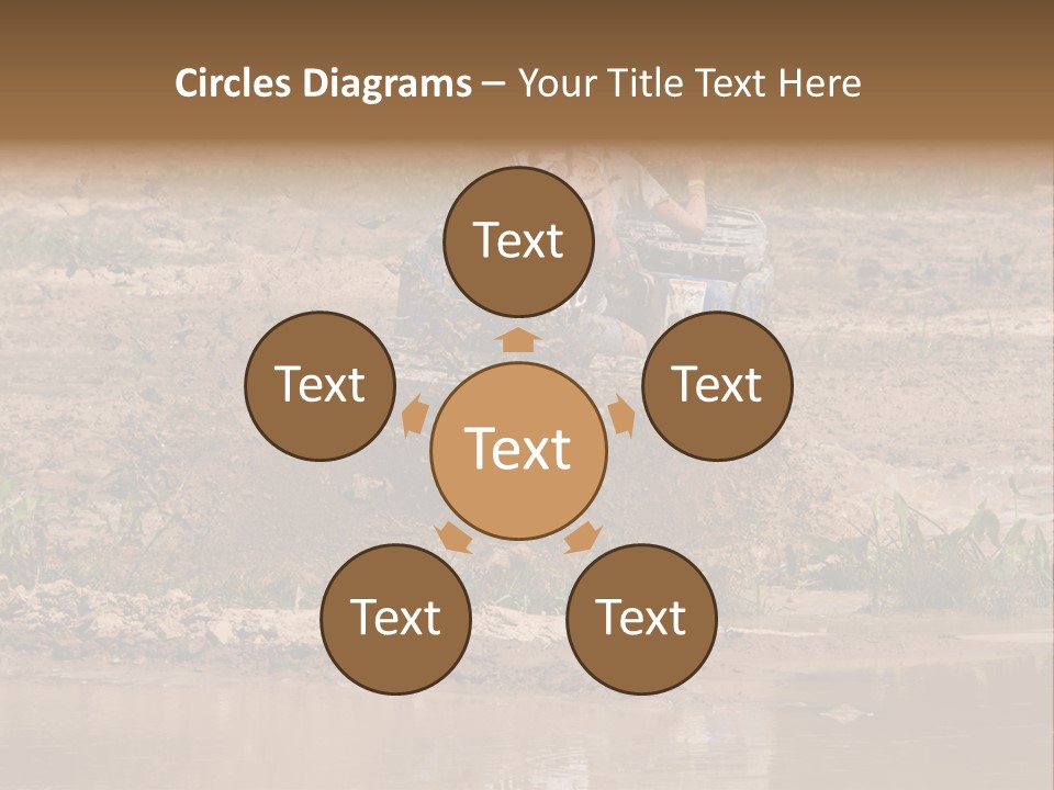 Pond Dirty Bogging PowerPoint Template