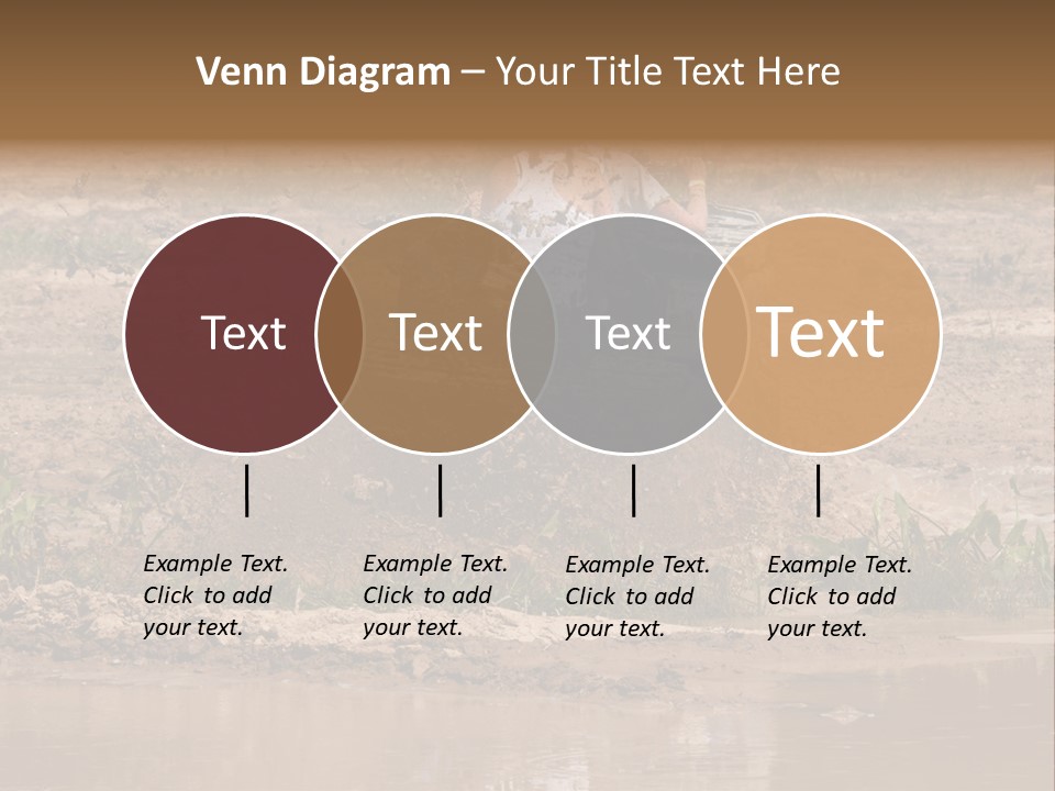 Pond Dirty Bogging PowerPoint Template