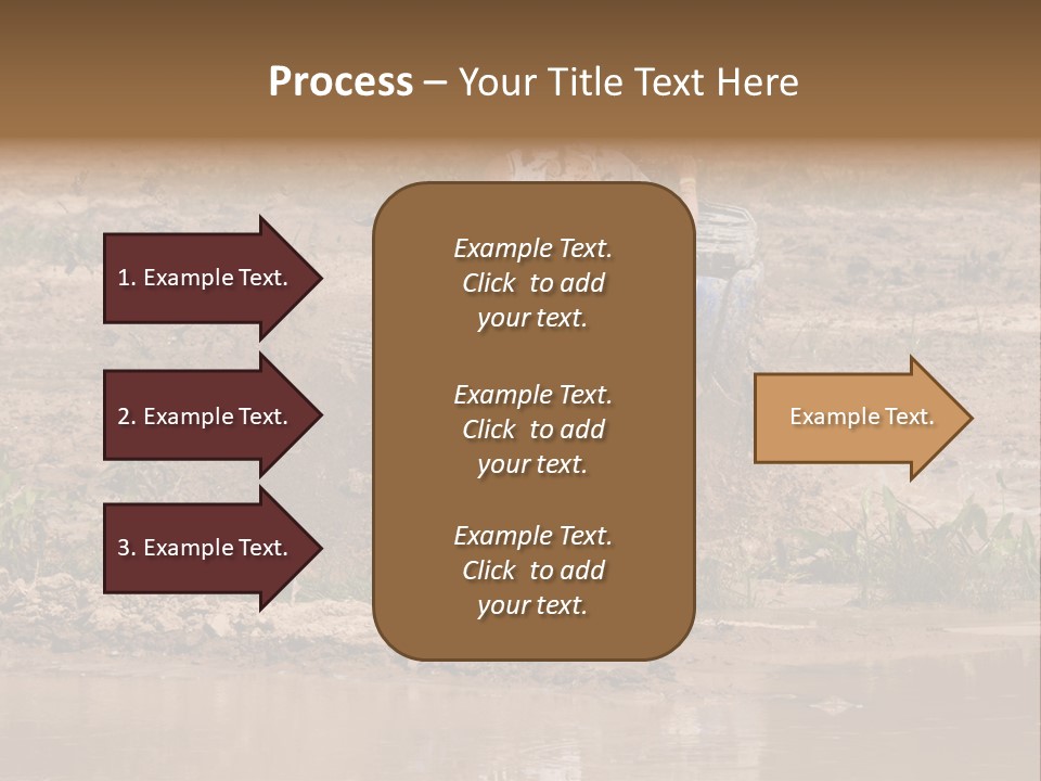 Pond Dirty Bogging PowerPoint Template