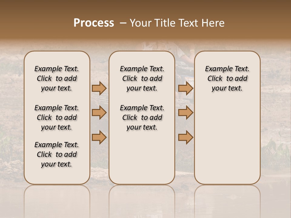 Pond Dirty Bogging PowerPoint Template