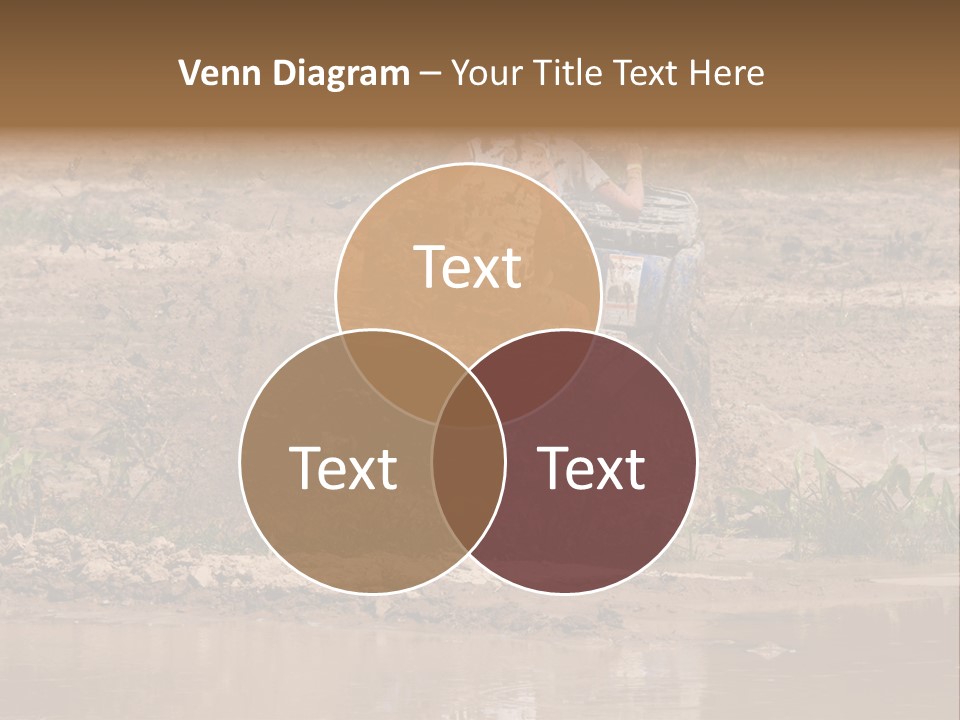 Pond Dirty Bogging PowerPoint Template