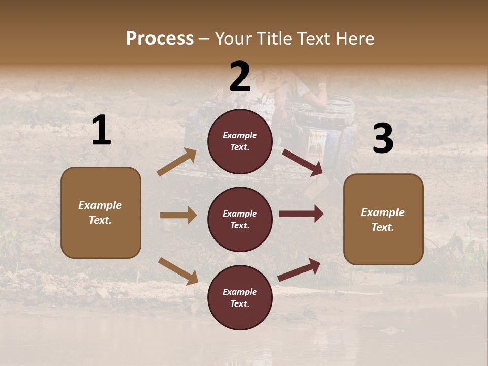 Pond Dirty Bogging PowerPoint Template