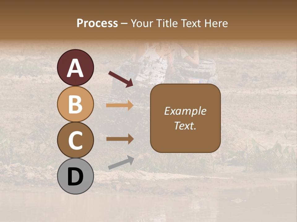 Pond Dirty Bogging PowerPoint Template