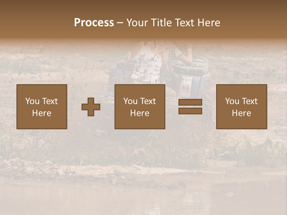 Pond Dirty Bogging PowerPoint Template