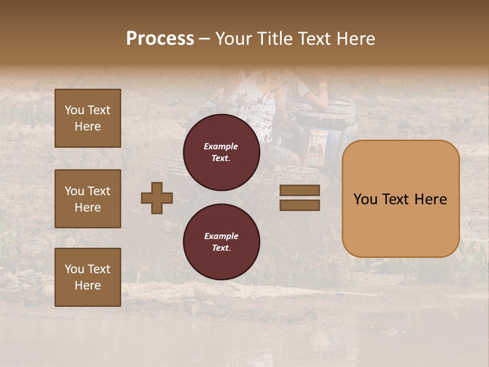 Pond Dirty Bogging PowerPoint Template