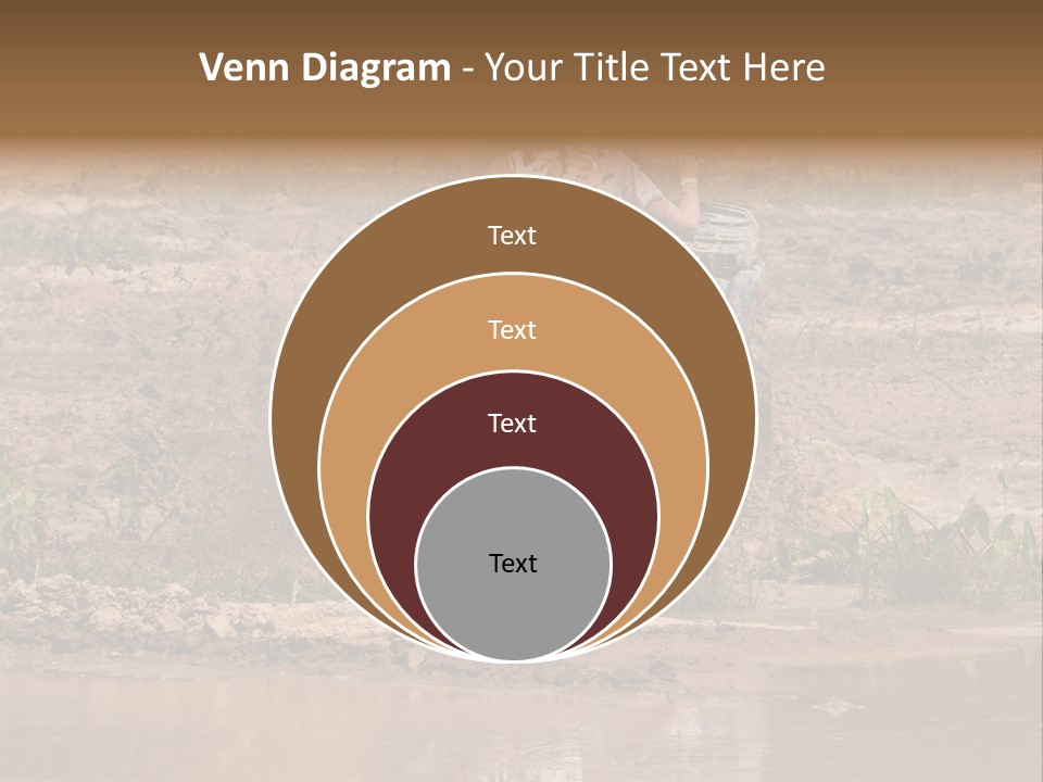 Pond Dirty Bogging PowerPoint Template