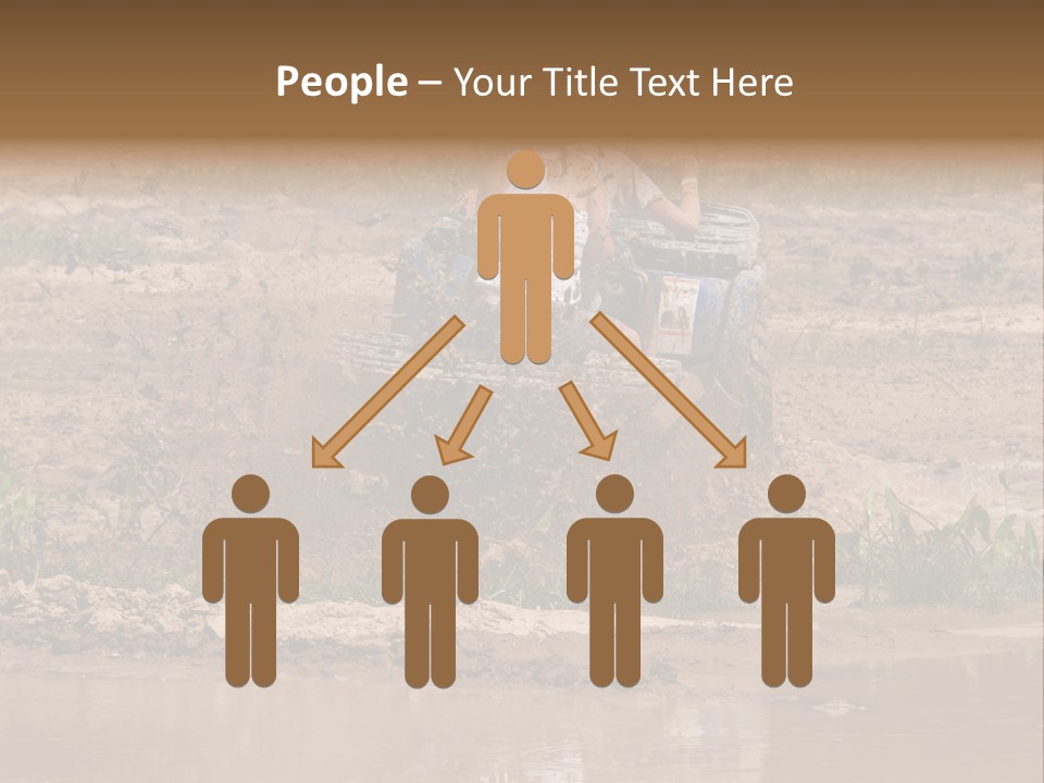 Pond Dirty Bogging PowerPoint Template