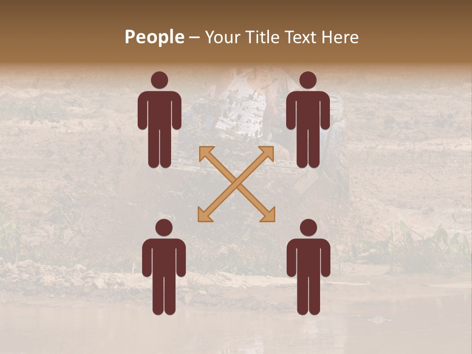 Pond Dirty Bogging PowerPoint Template