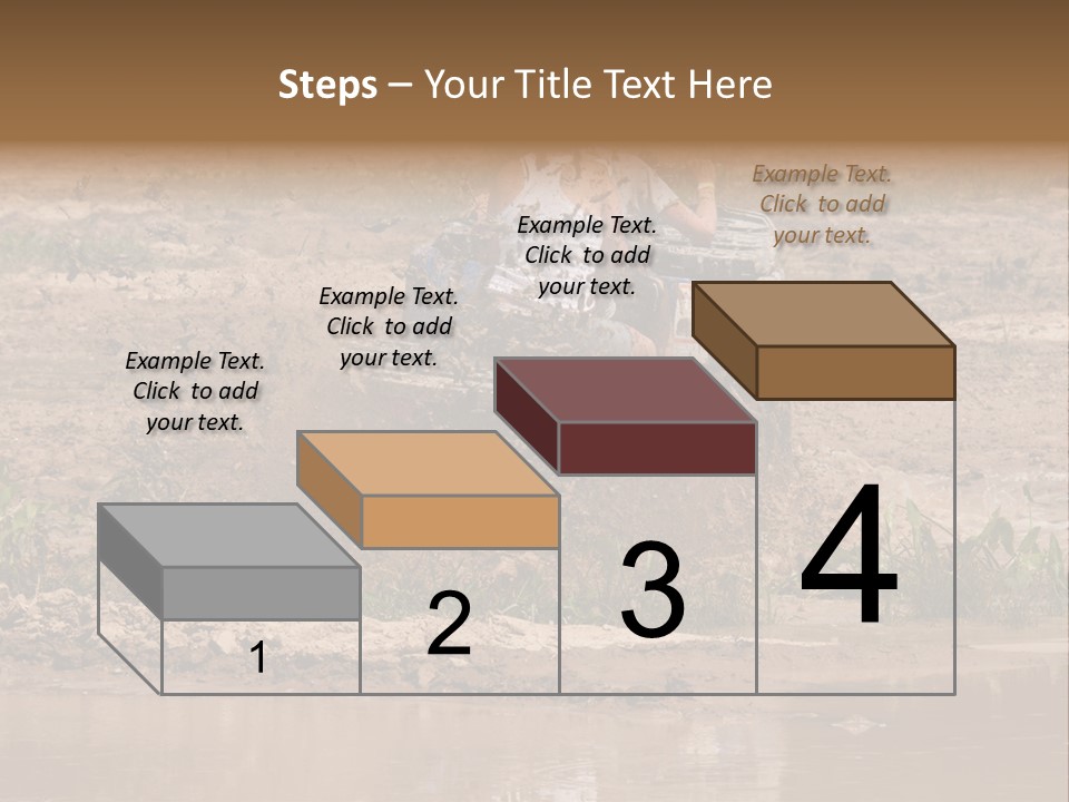 Pond Dirty Bogging PowerPoint Template