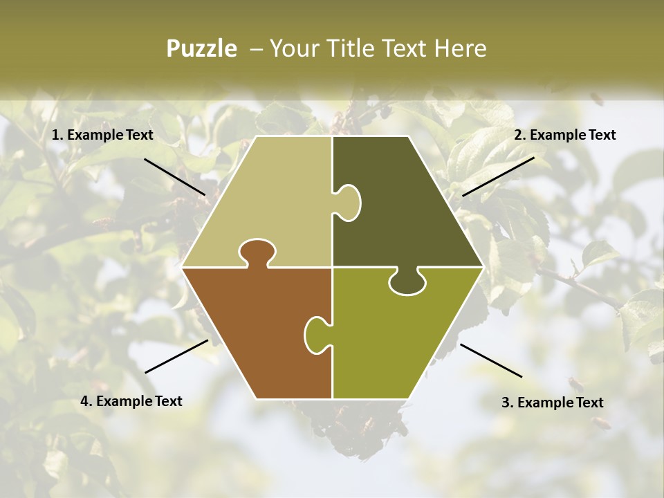 Thorax Tree Garden PowerPoint Template