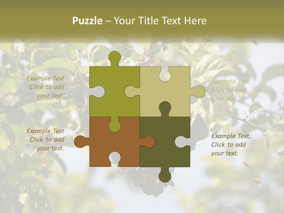 Thorax Tree Garden PowerPoint Template